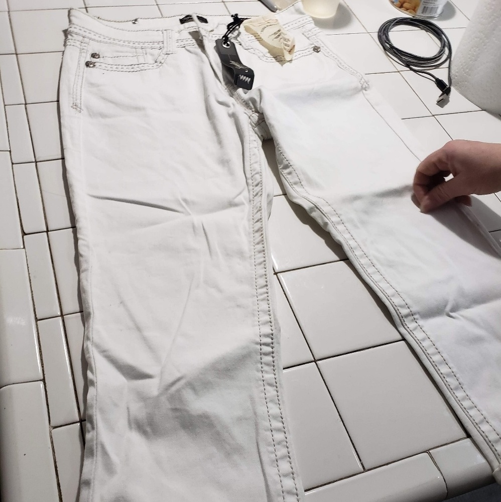 Women's supplies   modern crop jeans sz 6 nwt